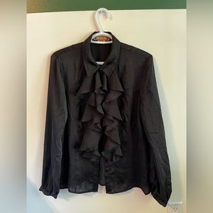 Vintage MICHAEL KORS Ruffled Button Up